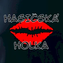 Hasičská holka - pusa