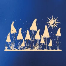 Goblincore noční krajina