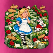 Alenka v říši dluhů finanční bludiště
