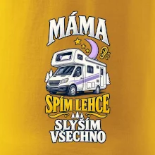 Máma spím lehce slyším všechno rodinná alkovna