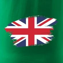 Britská vlajka roztrhaná