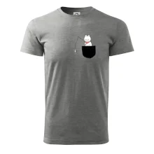 Kočka s rybou v kapse