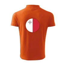 Vlajka Malta kulatá velká