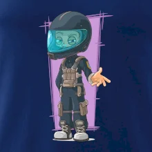 Vesmírný voják fialový