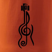 Houslový klíč kytara