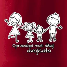 Opravdoví muži dělají dvojčata - holka kluk