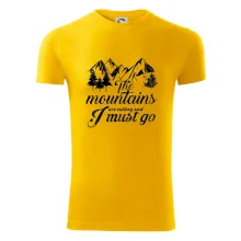 The mountains are calling and i must go