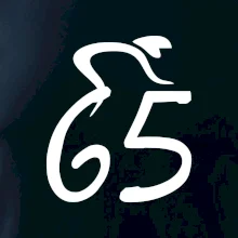 Cyklista slaví pětašedesátku (65)