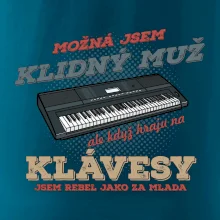 Klávesy klidný muž