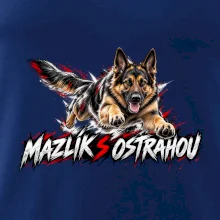 Mazlík s ostrahou - německý ovčák