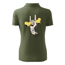 Rocková ruka kost a oko