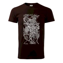 Černobílá mapa Liberec