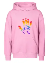 LGBT hand print
