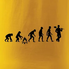 Evoluce kominík v klobouku Evoluce kominík v klobouku