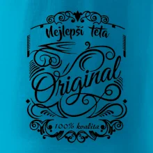 Vintage nejlepší teta 100% kvalita