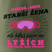 Lyže - možná jsem starší žena