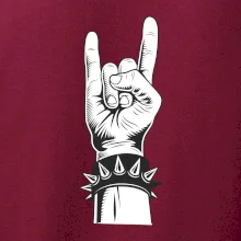 Rock ruka s náramkem