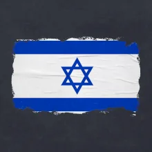 Izraelská vlajka plakát