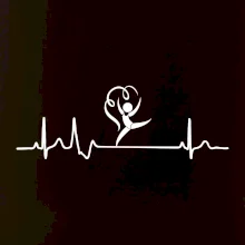 EKG moderní gymnastika stuha