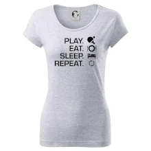 Stolní tenis - eat sleep