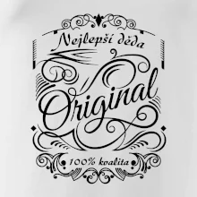 Vintage nejlepší deda 100% kvalita