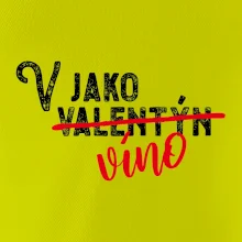 V jako Valentýn VÍNO