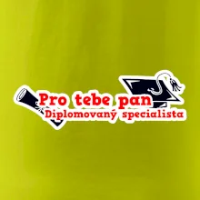 Pro tebe pan Diplomovaný specialista
