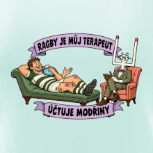 Ragby je můj terapeut, účtuje modřiny