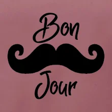 Mustache Bon Jour