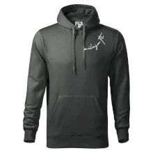 Mikina miluju tě s datumem na rukávu