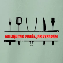 Griluju tak dobře, jak vypadám