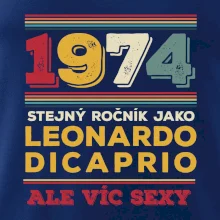 1974 stejný ročník jako Leonardo Dicaprio