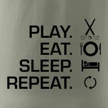 Play eat sleep repeat pozemní hokej