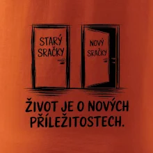 Dveře  - starý sračky - nový sračky