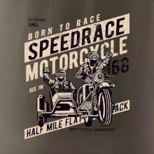 Speedrace motrcycle half mile