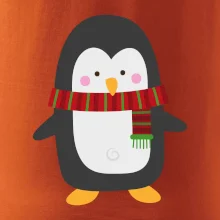 Tučňák se šálou