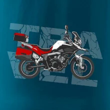 Cestovní enduro červená