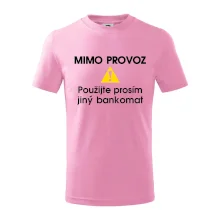 Mimo provoz - použijte jiný bankomat Mimo provoz - použijte jiný bankomat