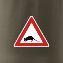 Dopravní značka - krysa