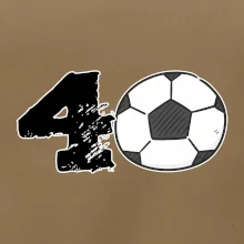 Fotbal kulaté narozeniny 40