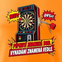 Pípnutí znamená bod. Vynadání znamená vedle