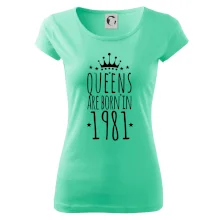 Queens are born in 1981