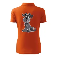 Knírač kreslený sedící