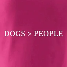 Dogs > People