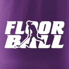 Floorball nápis rovný