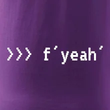 Python  f yeah