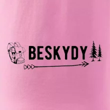 Beskydy nápis