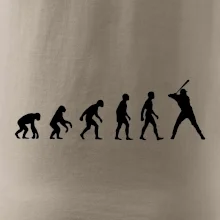 Evoluce baseball pálkař nápřah