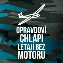 Opravdovi chlapi létají bez motoru