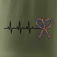 EKG srdce velikonoce